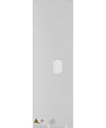Back view of 18 Inch Panel Ready Freezer Column With 8.6 Cubic Feet Heavy Duty Storage, Built In Ice Maker, Frost Free Energy Star Rated.