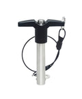 Awesome 12mm Stainless Steel Quick Release Pin For Strong Hold And Easy Swap With Rust Proof Finish High Load Capacity And Smooth Button Action For DIY Projects And Gear Upgrades, featuring a black grip handle.