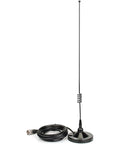 Dual Band Ham Radio Antenna For 144 To 430 MHz, 18.86 Inch, Low VSWR Under 1.5, 70W Ready To Roll with magnetic base