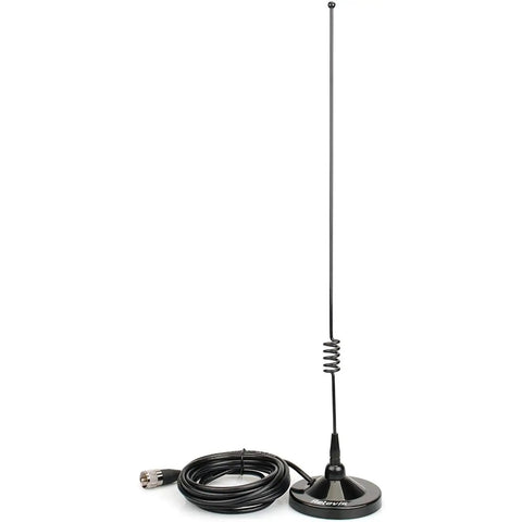 Dual Band Ham Radio Antenna For 144 To 430 MHz, 18.86 Inch, Low VSWR Under 1.5, 70W Ready To Roll with magnetic base