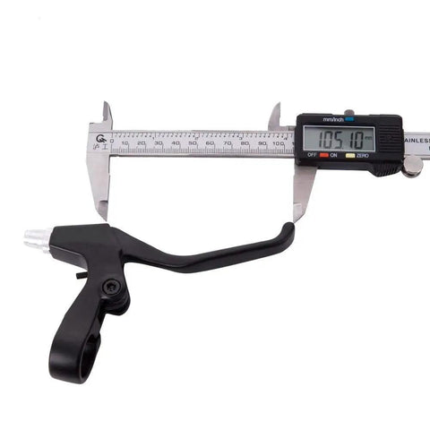Caliper measuring Dual Pack 4-Finger Anti-Skid Bicycle Brake Levers For 22mm Handlebars Aluminum Alloy Non Slip Levers Built To Last