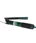 Beefy Heavy Duty Manual Grease Gun with Lever Action for Precise Flow Control and High Capacity Lubrication, dark green tube