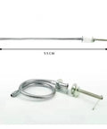 Rugged Soldering Smoke Hood Exhaust System With Flexible PVC Hose For Tin Welding 2 Meters Long 100 To 225 Mm Diameter Clamps Included Ideal Fume Extraction For Workshop Garage Makerspace Assembly Line