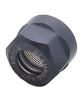 Close-up of a 4 Pack ER11-A Collet Clamping Nuts For CNC Milling Chuck Holder Lathe Beefy Heavy Duty Precision Ground Hardened 40Cr Steel.