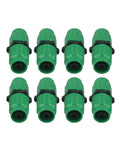 Fix Your Leaky Hoses Like A Pro With This Awesome Expandable Garden Hose Repair Kit For 5/8 And 3/4 Inch Sizes That Lets You Quick Fix Any Damaged Sections Fast Without Calling A Plumber Today green plastic hose repair connectors