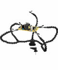 Flexible Arm Third Hand Soldering Stand With Table Clip LED Illumination And Magnifier Handy PCB Holder for Precise Electronics Work