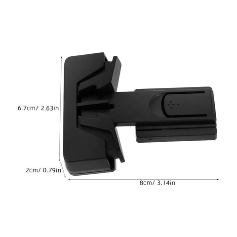 Kid Proof Fridge Lock Set For Cabinets And Freezers 4 Pack Durable ABS With Sleek Black Finish Easy Adhesive Installation, close-up view