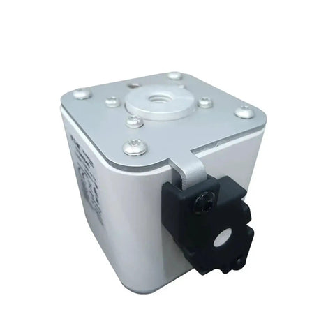 Upgrade Your Electric Belt Sander With This Super Cool Silver Fuse, showcasing a silver fuse with a black connector.