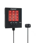 Adjustable Garage Parking Sensor With Tri Color LED Distance Indicator Ultrasonic Detection And Auto And Manual Modes