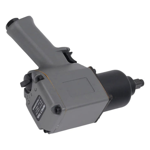 Professional Beefy 1/2 Inch Air Impact Wrench Boasting An Insane 850 Nm Of Rock Hard Torque And A Blazing 7500 Rpm Spin For Garage Crews On Any Weekend Project, showing a robust design with a handle.