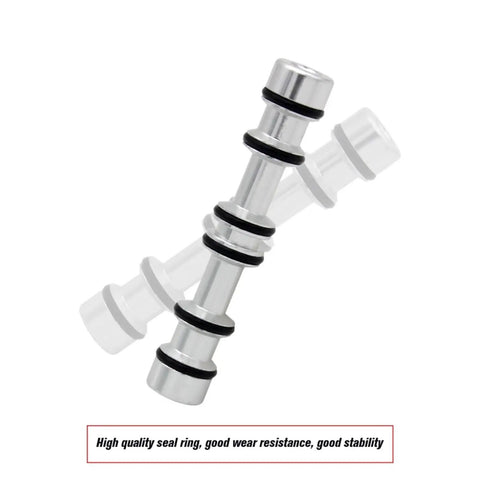 Slick Single And Double Acting Pneumatic Control Valve With 6 mm Fittings For Small Cylinders And Reversing Direction Flow Built For Reliable Performance And Easy Setup In Heavy Duty Industrial Automation Applications