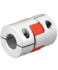 Flexible Shaft Coupling 12mm To 12mm Bore L35xD25 for servo and stepper motors, vibration dampening, high-torque power transmission