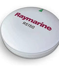 RS150 GPS Antenna With Pole Mount Kit For SeaTalk-ng And NMEA 2000 Network, top view showing design and branding.