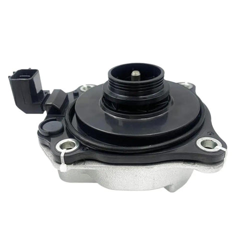 Heavy Duty Inverter Coolant Pump 16032-24010 side view showing black and silver components for 2019 2020 Hybrid 1.8L 2.0L motors.