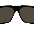 Back angle view of Mens Safety Sunglasses M103GM With Matte Black Frame Green Mirror Lens Non Slip Foam Lining 100 UVA UVB Protection ANSI Z87 Plus Compliant Built Tough For Work Or Play