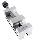 4 Inch Precision Toolmakers Vise For Machinists With Hardened And Ground Steel, 58 62 HRC, featuring clamping jaws for fine workpieces