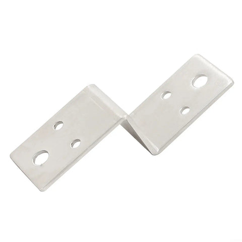 Beefed Up Heavy Duty Z Bracket Corner Connector For Cabinet Shelves Rustproof Stainless Steel Thickened 2.5mm Plate 40mm Mounting