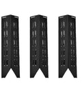 Three porcelain steel heavy duty heat plates for Outdoor Gourmet and Royal Gourmet gas grills, Pro Series upgrade.
