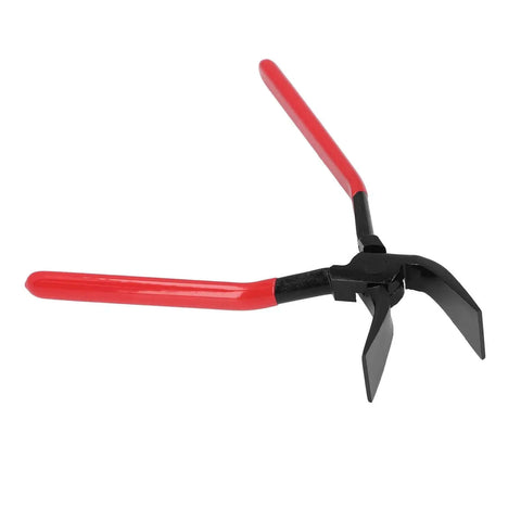 3 Piece Sheet Metal Bending Pliers Set With Straight 45 Degree And 90 Degree Jaws For Bending Edges In Vehicles HVAC Roofs Windows And Doors Heavy Duty Pro Grade Hand Seamers For Auto Body Fabrication 40mm Jaw Width