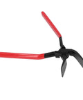 Three Piece Metal Bending Pliers Set With Straight 45 Degree And 90 Degree Jaws For Precision Sheet Metal Bends In Tight Spaces