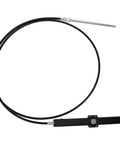 14 Foot Mechanical Rack And Pinion Steering Cable For SeaStar Teleflex Helm Back Mount Systems, No Fuss Single Cable visible