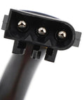 12 Volt Outboard Motor Control Unit Replacement Routes Ignition Kill Start And Trim Commands For 4 5 6 8 9 9 14 15 20 And 25 Hp Rigs Without Adding A Relay Fits Cross Ref 396141 582281 582880 582787 Direct Fit Plug N Play Guaranteed. close-up of black 3-pin connector
