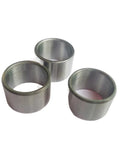 Heavy Duty Steel Sleeve Bushings For Engine And Suspension Work Precision Ground Inner Rings with varied diameters.