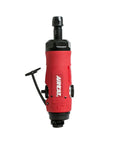 Reversible Straight Die Grinder 0.75 HP Pneumatic Tool With 20000 RPM Quiet Power Ergonomic Handle Easy Forward Reverse Switch Pro Grade