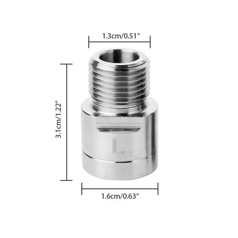 Bike Pedal Extenders 20mm Spacers For 9 16 Inch Threaded Pedals Fit MTB BMX Road SPD Anti Rust Chrome Moly Steel With Knee Protection