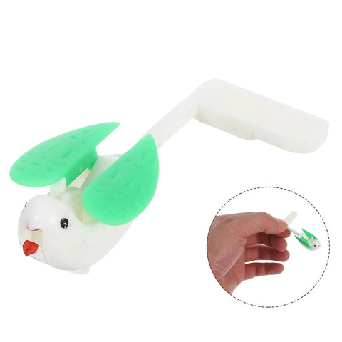 DIY Cuckoo Clock Bird Replacement Kit 5 Pack Easy Install Wall Clock Parts with green wings and realistic bird design