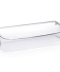 Door Shelf Bin For Refrigerator WPW10710203 Replacement Fits Whirlpool Models W10710203 W10463668 W10451871 clear plastic bin.