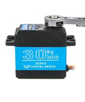 Premium Badass 30KG Digital Coreless Servo Motor Delivering Straight Fire High Torque And Knockout 180 Degree Steering Gear For RC Cars And Hobby Builds side view
