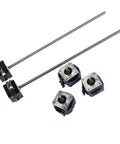 Sick 42 Stepper Motors Kit With Durable 320mm Z-Screw And Smooth Coupler For Upgrade Your 3D Printer Builds Perfectly On Most Machines. 320mm metal leadscrew and stepper motor set for 3D printer Z-axis