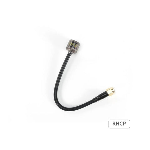 Osprey 2 Pack 150mm RHCP 5.8 GHz SMA RC FPV Antennas with black cable and gold SMA connector