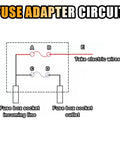 Diagram showing 12V Car Add A Circuit Fuse Tap Adapter Kit With 15A Mini Blade Fuses wiring in a fuse box circuit.