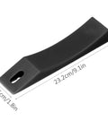 Nonslip Barbell Jack For Easy Plate Changes No Sweat Quick Loading Unloading Weightlifting Gear That Saves Time And Energy Barbell Plate Change Cushion 1 Pair, 9.1x1.8 inches silicone wedge