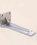 Tough As Nails Heavy Duty Foldable Wall Mount Shelf Brackets Two Pack Stainless Steel Triangle Corner Supports 90 Degree Bracket