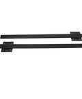Beefy Heavy Duty Ball Bearing Drawer Slides Runner Tracks 2 Section Durable Black 650mm Long By 35mm Wide Cabinets Rvs Trucks side view