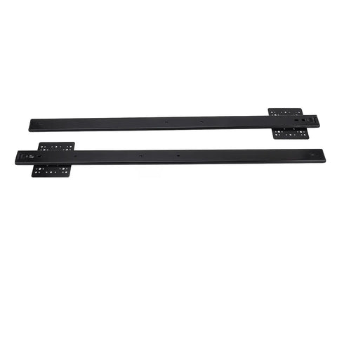 Beefy Heavy Duty Drawer Slides, 2-Section Ball Bearing Runners For Wall Cabinets, 26 Inch Length, 650mm, 20kg Load Capacity, Easy Side Mount Install, Smooth Quiet Operation, Durable Metal Slides shown side by side
