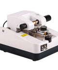 Heavy Duty Electric Lens Thinning Machine For Glasses Cutting And Grinding With Tungsten Steel Milling Cutter, side view, compact design.
