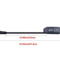 Gear Shift Sensor Cable For Bafang Mid Drive Ebike Kit 16.9 Inch 42 Cm With 3 Pin Male Connector, Plug And Play Shift Sensor For BBS01 BBS02 BBSHD, No Modifications Needed For Ebike Conversion showing 16.22 inch 41.2 cm cable with shift sensor