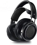 Open Back Over Ear Wired Headphones With 50mm Neodymium Drivers Black Studio Monitor Quality Detachable Cable Replaceable Memory Foam Earcushions