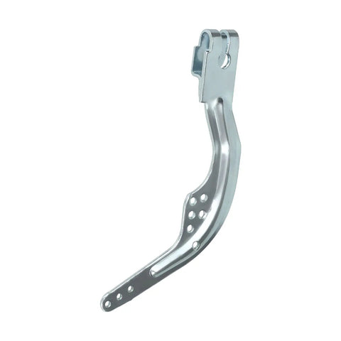 Throttle Control Spring Assembly For Predator 212cc Clones And Coleman CT200U Mini Bikes Go Kart Parts; side view of metal assembly