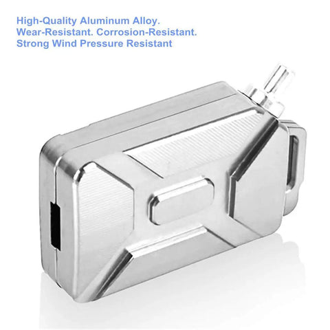 3D CNC Aluminum Oil Tank Shape Key Top Cover For Electric Bikes And Motorcycles, Wear Resistant Lock Key Decoration, Fits U Lock