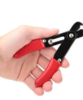 Heavy Duty Electrician Wire Stripper And Cable Cutter Pliers With Beefy Anti Slip Handle Tough As Nails Hardened Steel Blades in hand