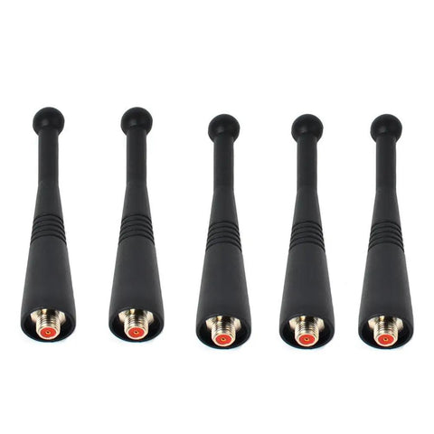 Pack of 5, 806-941 MHz Stubby Antenna For Motorola XTS2500 XTS3000 XTS3500 HT1000 MTX838 MTX960 MTS2000 Ham Radio With SF Type Connector