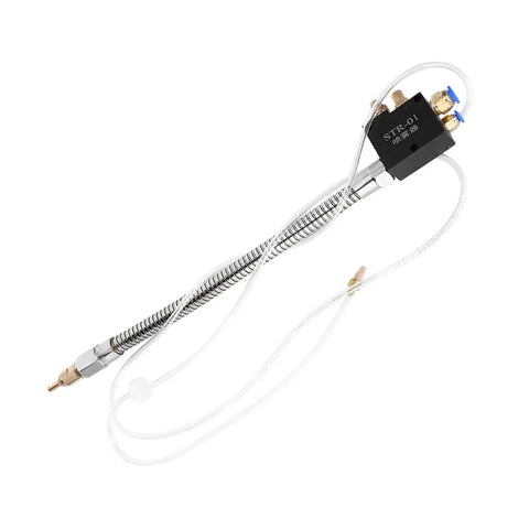 Pro Grade Cnc Coolant Mist Sprayer With Slick Adjust Nozzle for precise fluid spray in machining applications.