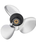 Stainless Steel Boat Outboard Propeller 13 By 19 Right Rotation 13 Spline Three Blade Fits Johnson Evinrude BRP Engines 40 140HP Reference 763952