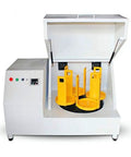 Premium Lab Planetary Ball Mill Machine PBM-V-20L open view showing grinding platforms and yellow holders