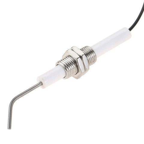 Push Button Ignition Kit For Gas Grill And Fire Pit With 11.8 Inch Electrode Cable Easy Spark Igniter Replacement For Outdoor BBQ Burner Patio Heater Fireplace And More in close-up view